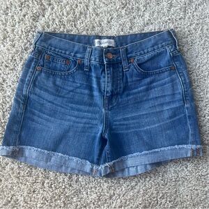 Madewell Classic Blue Jean Shorts